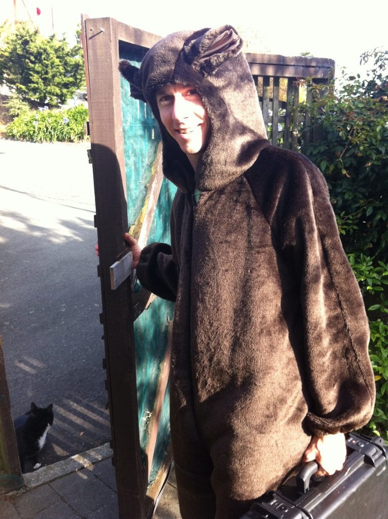 'Sound Engi-bear' off to work - Teddybear's Picnic 2011