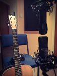 Recording guitars at Todd Bush Studio
